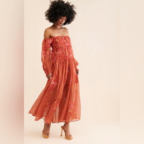 Free People Angel Eyes Maxi Dress | Size S - Picture 3 of 5